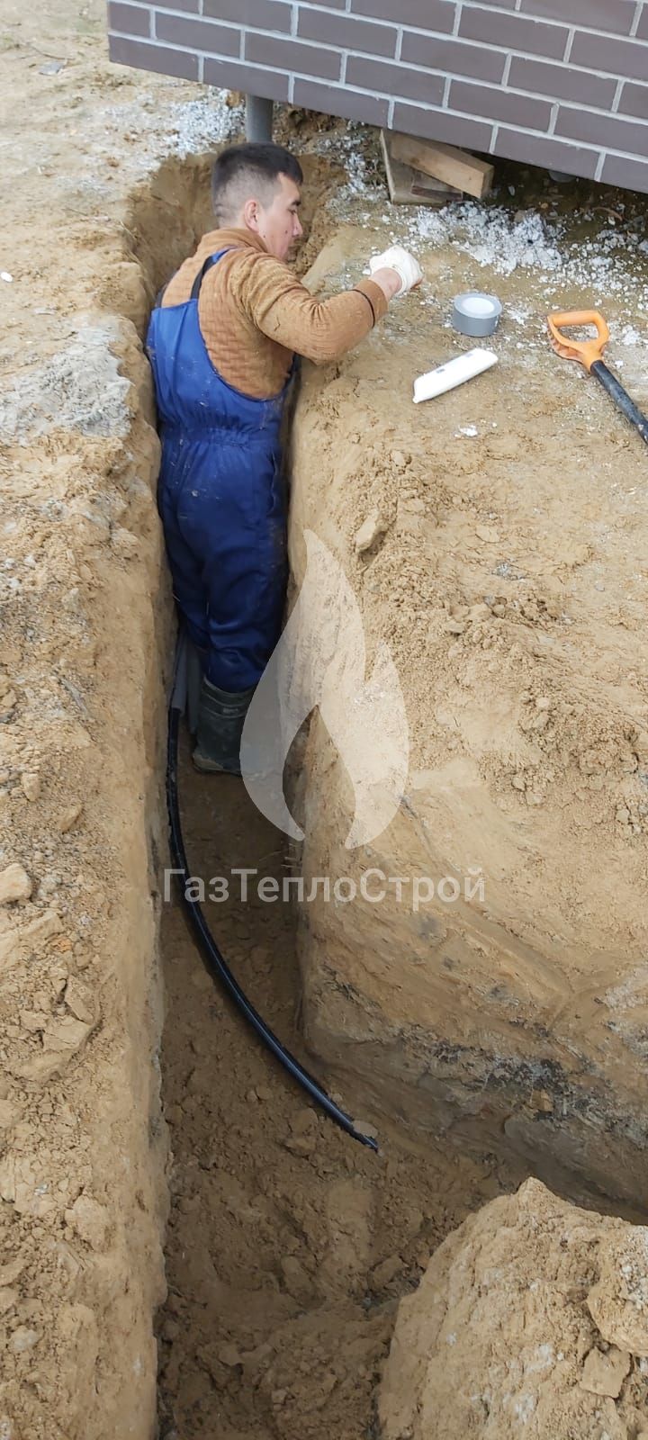 Изображение монтажных работ